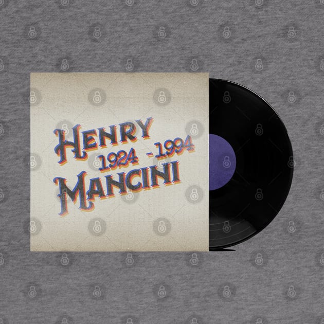 RETRO VINYL HENRY MANCINI (BREAKFAST AT TIFFANY'S) by elSALMA